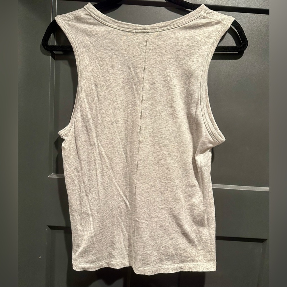Rag & Bone Sadie Muscle Tank - Heather Grey - Picture 2 of 9